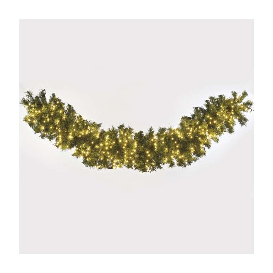 LED zunanji niz 600 LED/17 m IP44, topla bela