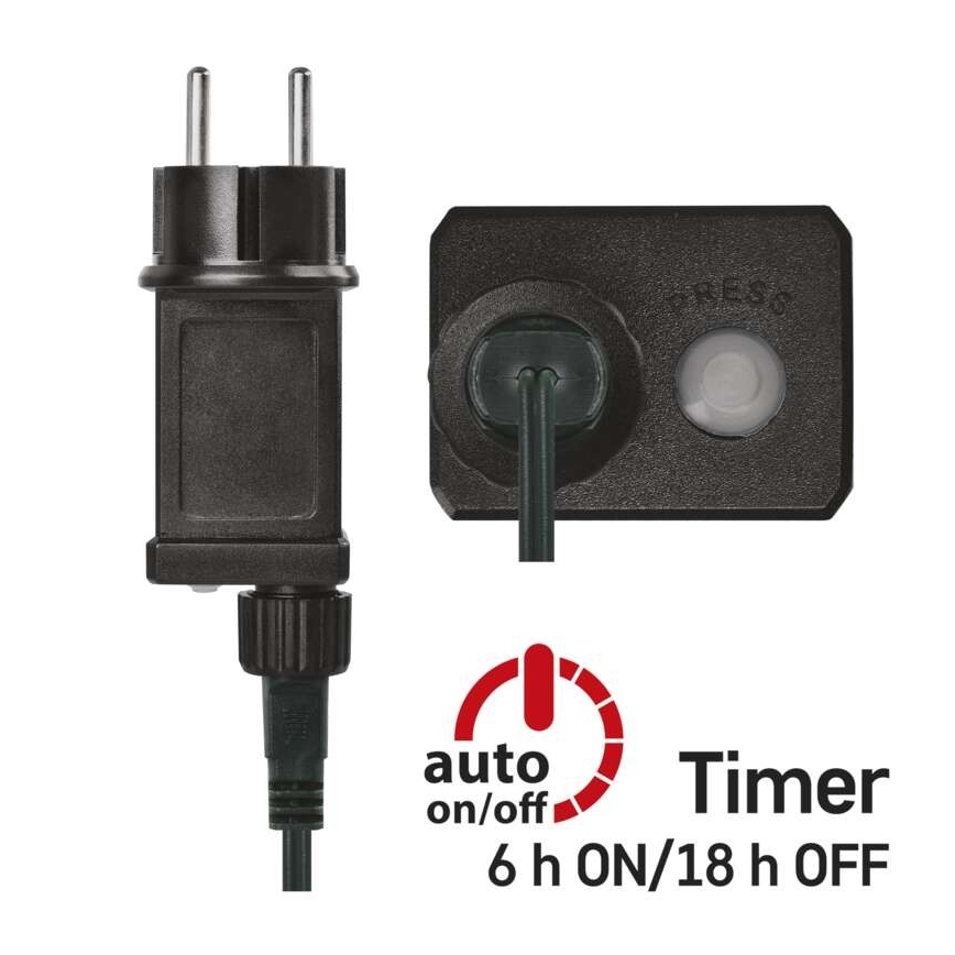 LED zunanji niz 600 LED/17 m IP44, topla bela