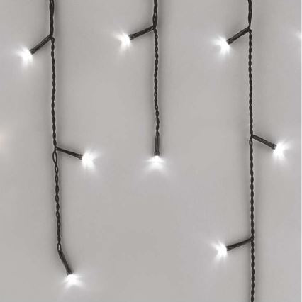 LED zunanji niz 600xLED/8 načinov 15m IP44 hladna bela