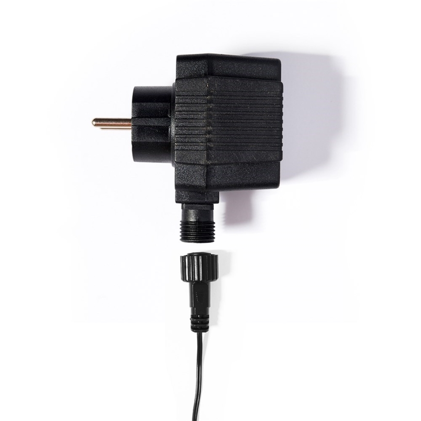 LED zunanji niz FELICIA FILAMENT 20×E10, 19 m, večbarvna/topla bela, IP44, Izdelano na Češkem