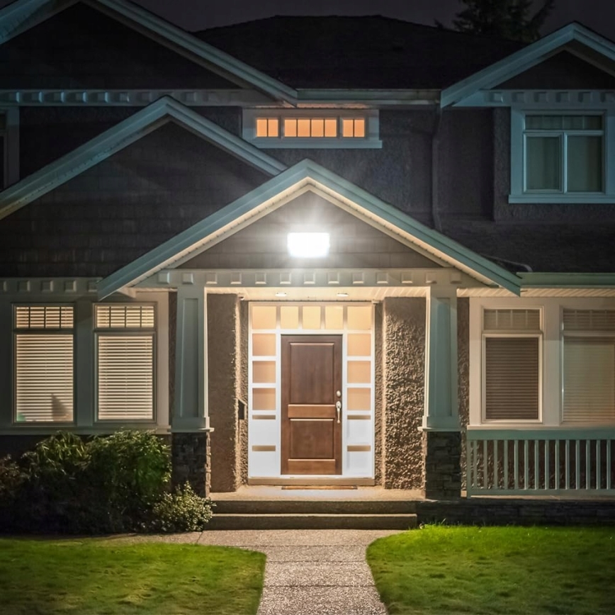 LED zunanji reflektor 100 W, 230 V, 4500 K, IP65, siva