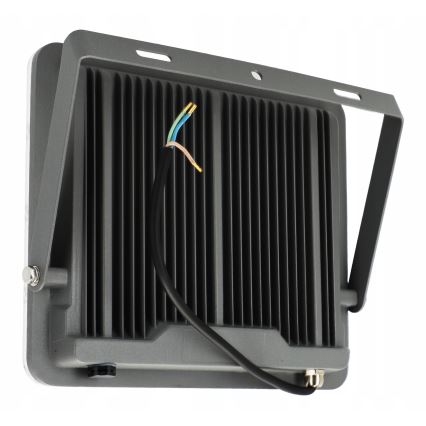 LED zunanji reflektor 100 W, 230 V, 4500 K, IP65, siva