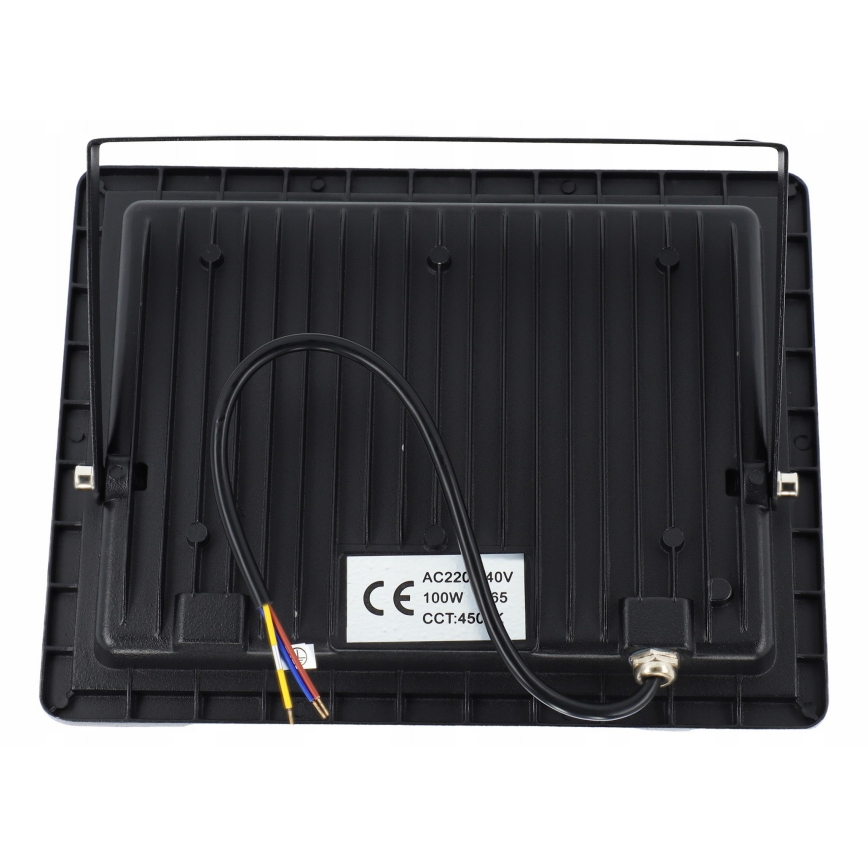 LED zunanji reflektor LED/100W/230V 4500K IP65 črn