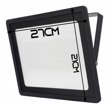 LED zunanji reflektor LED/100W/230V 4500K IP65 črn