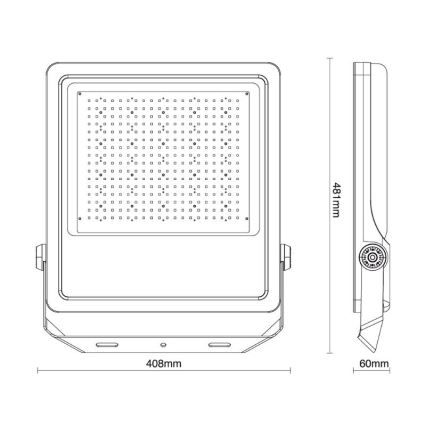 LED Zunanji reflektor PROFI PLUS LED/300W/230V 5000K IP66