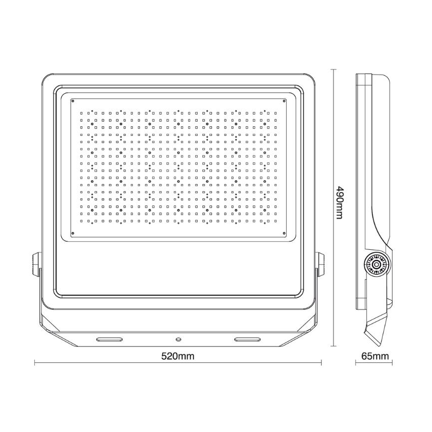 LED Zunanji reflektor PROFI PLUS LED/400W/230V 5000K IP66