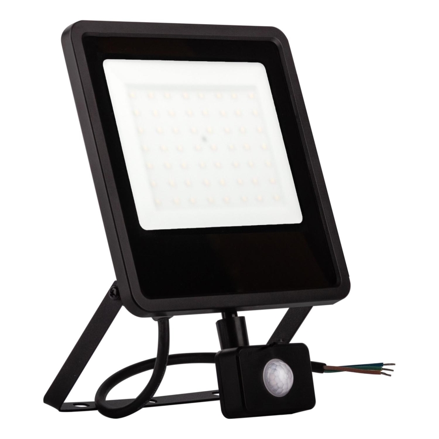LED Zunanji reflektor s senzorjem LED/20W/230V 4000K IP65 črna