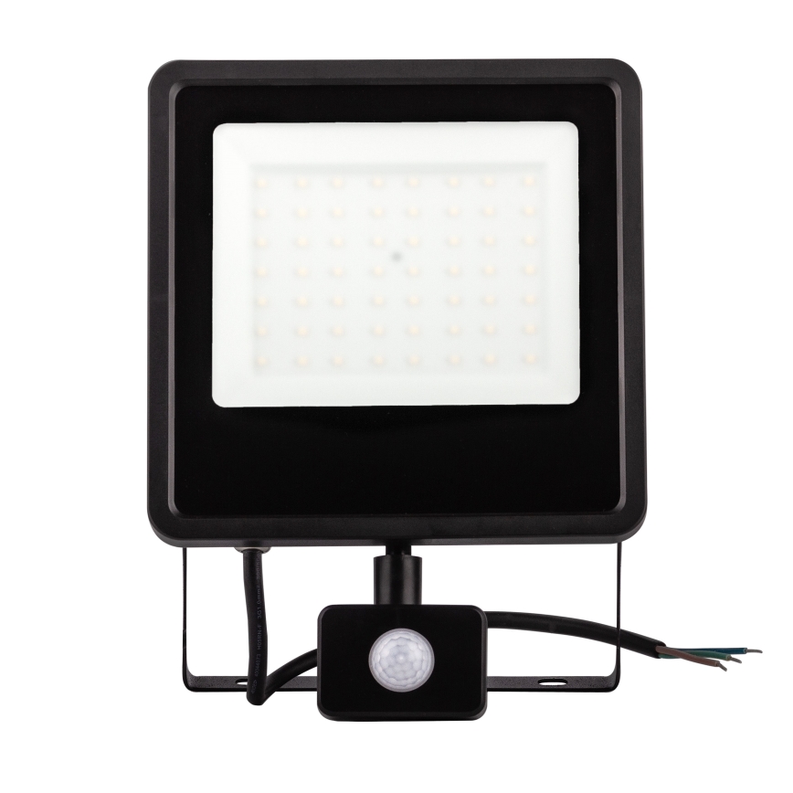 LED Zunanji reflektor s senzorjem LED/20W/230V 4000K IP65 črna
