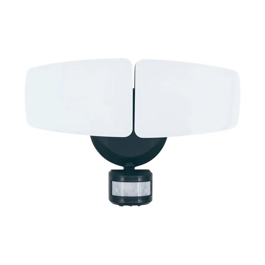 LED Zunanji reflektor s senzorjem LED/24W/230V 3000/4000/6000K IP54 antracit