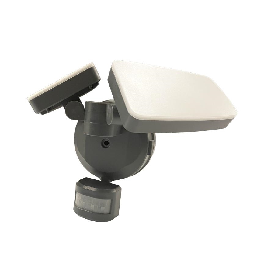 LED Zunanji reflektor s senzorjem LED/24W/230V 3000/4000/6000K IP54 antracit