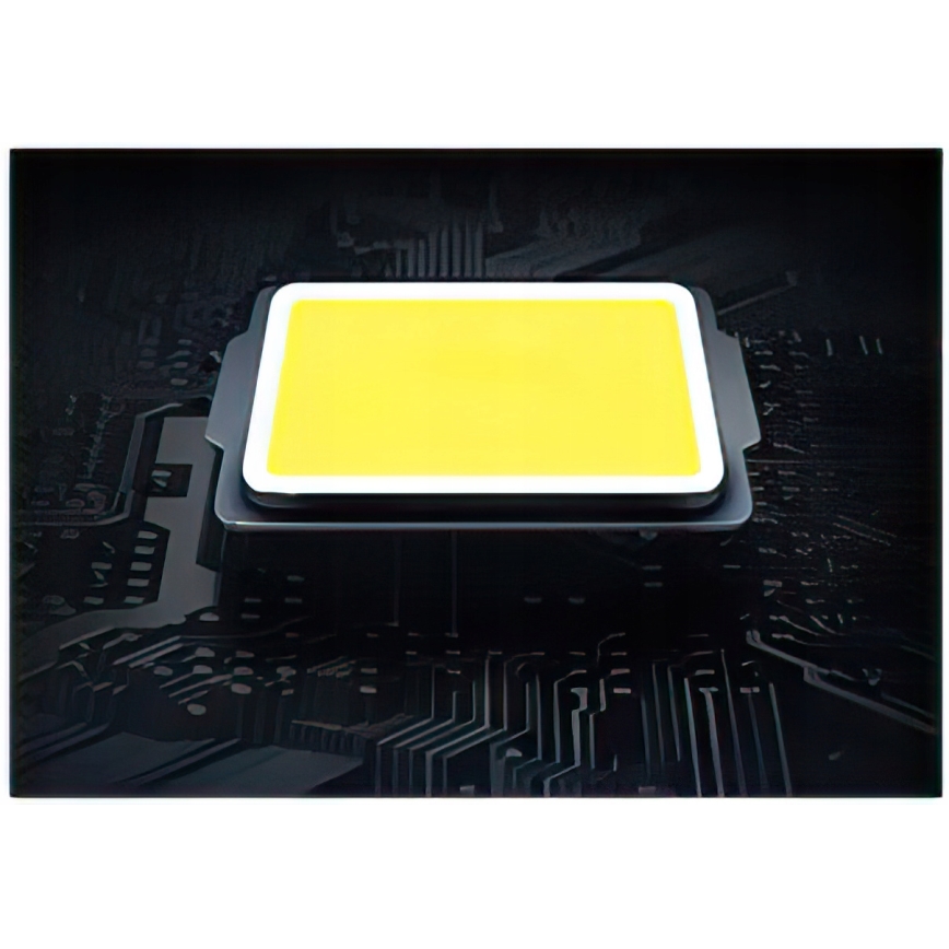 LED zunanji reflektor s senzorjem LED/50W/230V 4500K IP65 črn