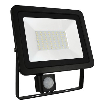 LED Zunanji reflektor s senzorjem NOCTIS LUX 3 LED/50W/230V 3000K IP44 črna