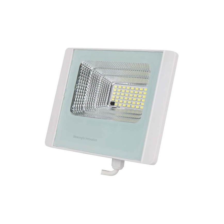 LED Zunanji solarni reflektor LED/12W/3,2V IP65 4000K + Daljinski upravljalnik