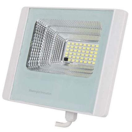 LED Zunanji solarni reflektor LED/12W/3,2V IP65 6400K + Daljinski upravljalnik