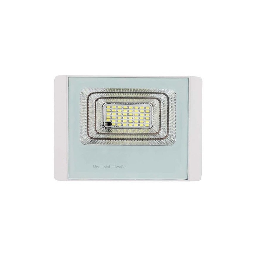 LED Zunanji solarni reflektor LED/12W/3,2V IP65 6400K + Daljinski upravljalnik