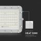LED Zunanji zatemnitven solarni reflektor LED/15W/3,2V IP65 6400K bela + Daljinski upravljalnik