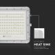 LED Zunanji solarni reflektor LED/20W/3,2V 6400K bela IP65 + Daljinski upravljalnik