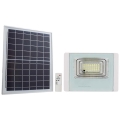 LED Zunanji solarni reflektor LED/20W/3,2V IP65 6400K + Daljinski upravljalnik