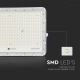 LED Zunanji solarni reflektor LED/30W/3,2V 4000K bela IP65 + Daljinski upravljalnik