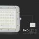 LED Zunanji zatemnitven solarni reflektor LED/6W/3,2V IP65 6400K bela + Daljinski upravljalnik