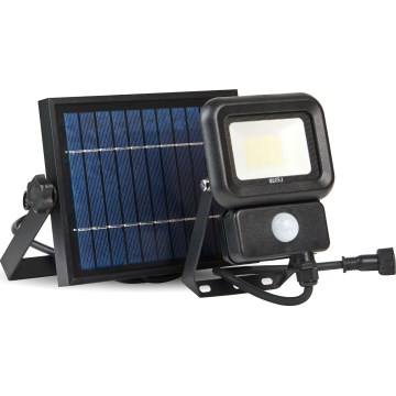 LED Zunanji solarni reflektor s senzorjem LED/10W/3,7V 6500K IP65 2200 mAh