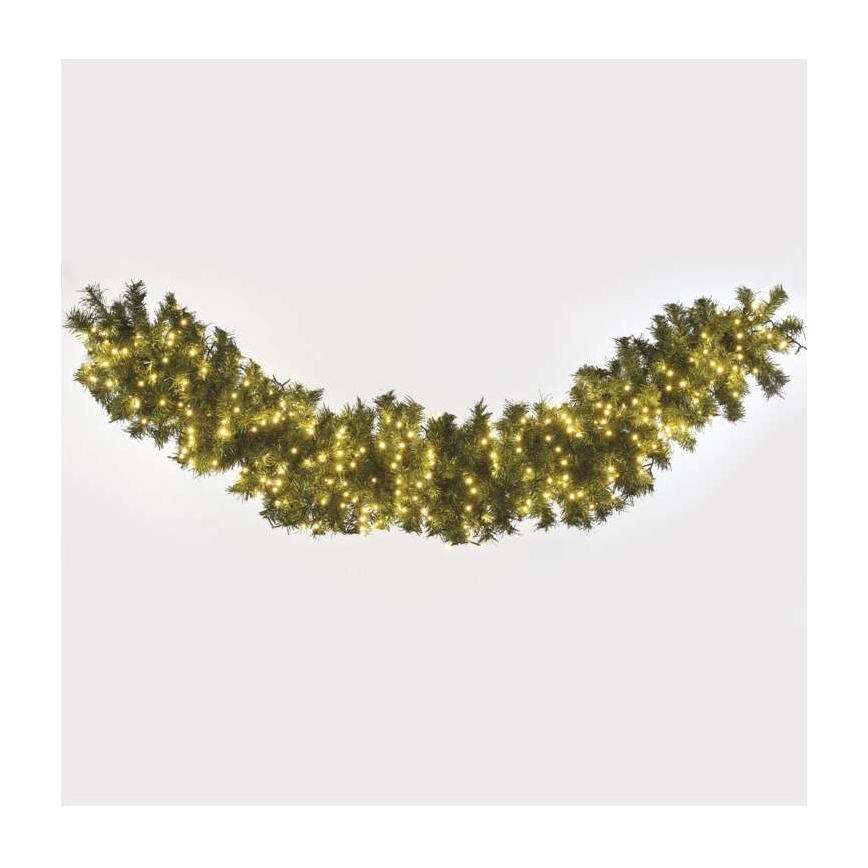 LED zunanji svetlobni niz 400 LED/13 m IP44 topla bela