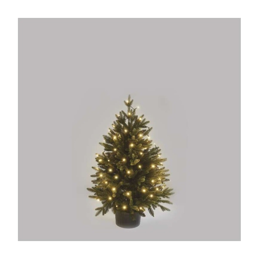 LED  zunanji svetlobni niz 80xLED/3xAA 6,1m IP44 topla bela