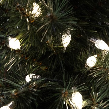 LED zunanji svetlobni niz LINE 200xLED 12,75 m IP44 topla bela