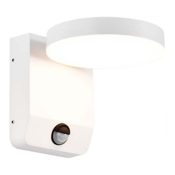 LED Zunanji wall flexible svetel s senzorjem LED/17W/230V IP65 3000K bela