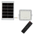 LED Zunanji zatemnitvena solarni reflektorska LED/6W/3,2V IP65 4000K bela + Daljinski upravljalnik