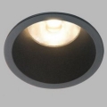 LED2 - LED Kopalniška vgradna svetilka RAY LED/10W/230V črna IP44