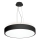 LED2 - LED Lestenec na vrvici ROTO LED/48W/230V 2700K/3300K/4000K IP40 črna pr. 40 cm