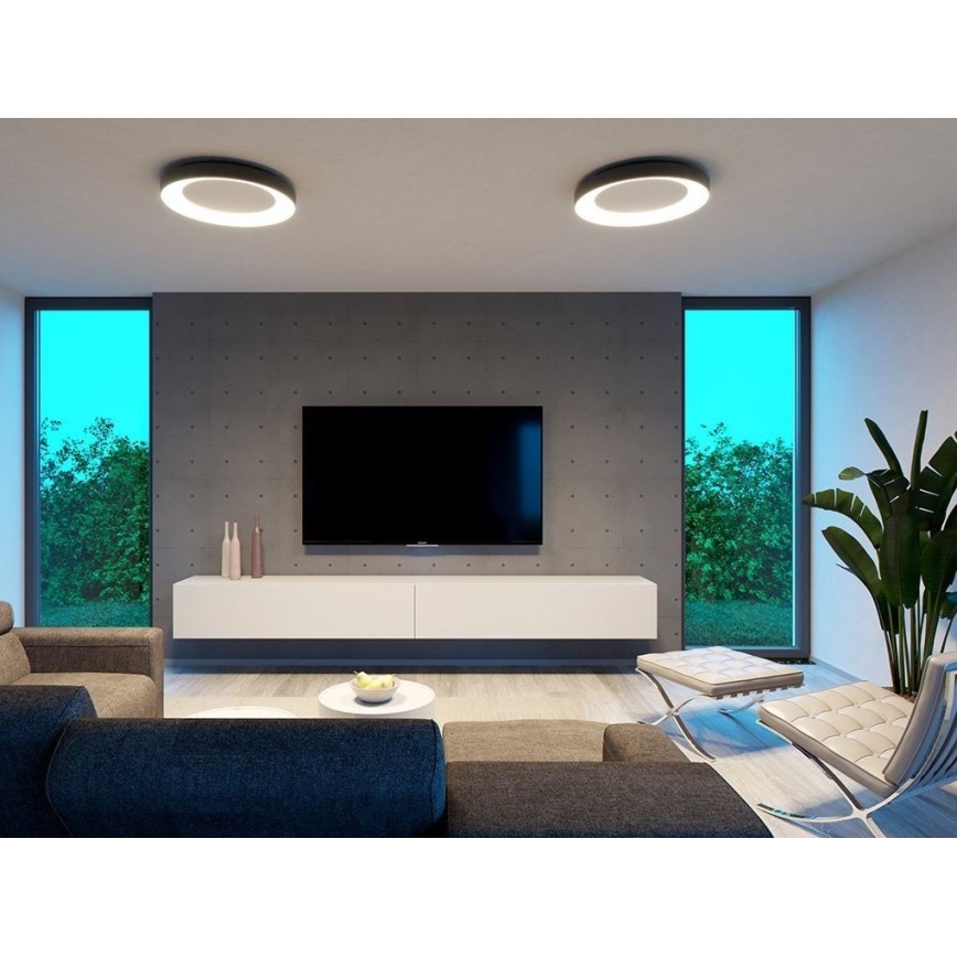 LED2 - LED Stropna svetilka BELLA LED/40W/230V 3000/4000K črna
