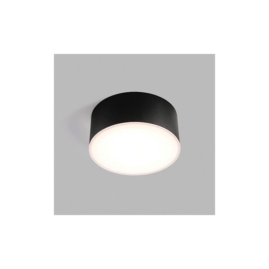LED2 - LED Stropna svetilka BUTTON LED/12W/230V CRI 90 črna