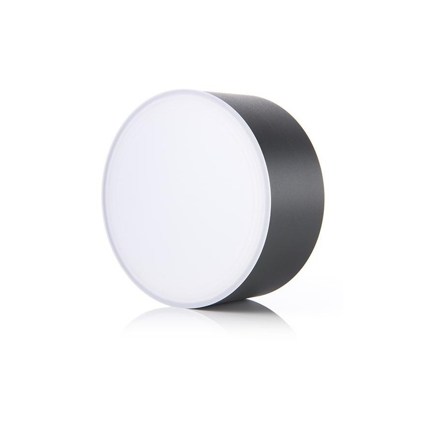 LED2 - LED Stropna svetilka BUTTON LED/17W/230V antracit