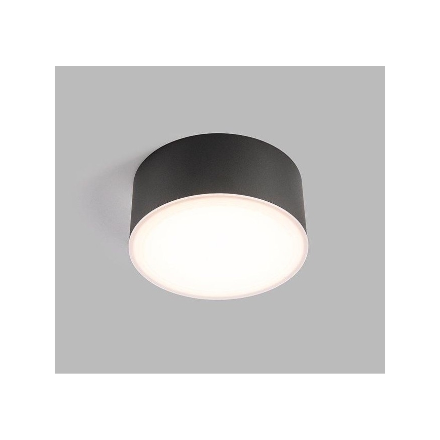 LED2 - LED Stropna svetilka BUTTON LED/17W/230V antracit