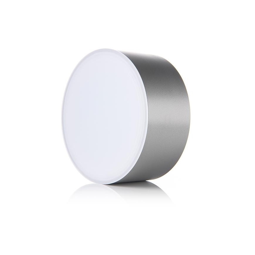 LED2 - LED Stropna svetilka BUTTON LED/17W/230V srebrna