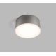 LED2 - LED Stropna svetilka BUTTON LED/17W/230V srebrna