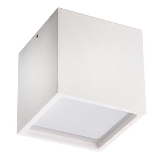 LED2 - LED Stropna svetilka CUBE LED/12W/230V bela