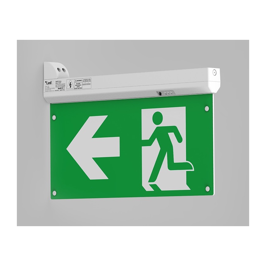 LED2 - LED Zasilna svetilka SAFE ALL LED/2W/3,6V 6000K IP40