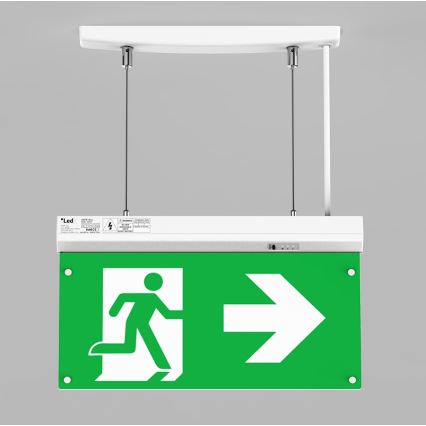 LED2 - LED Zasilna svetilka SAFE ALL LED/2W/3,6V 6000K IP40