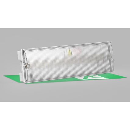 LED2 - LED Zasilna svetilka SAFE ON LED/3W/3,6V 6000K IP65