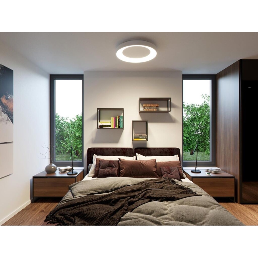 LED2 - LED Zatemnitvena stropna svetilka BELLA LED/80W/230V 3000K/4000K bela
