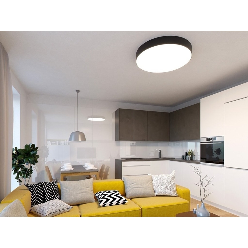 LED2 - LED Zatemnitvena stropna svetilka MONO LED/100W/230V 3000K/4000K črna