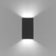 LED2 - LED Zunanja stenska svetilka BLOCK 2xLED/3W/230V IP54