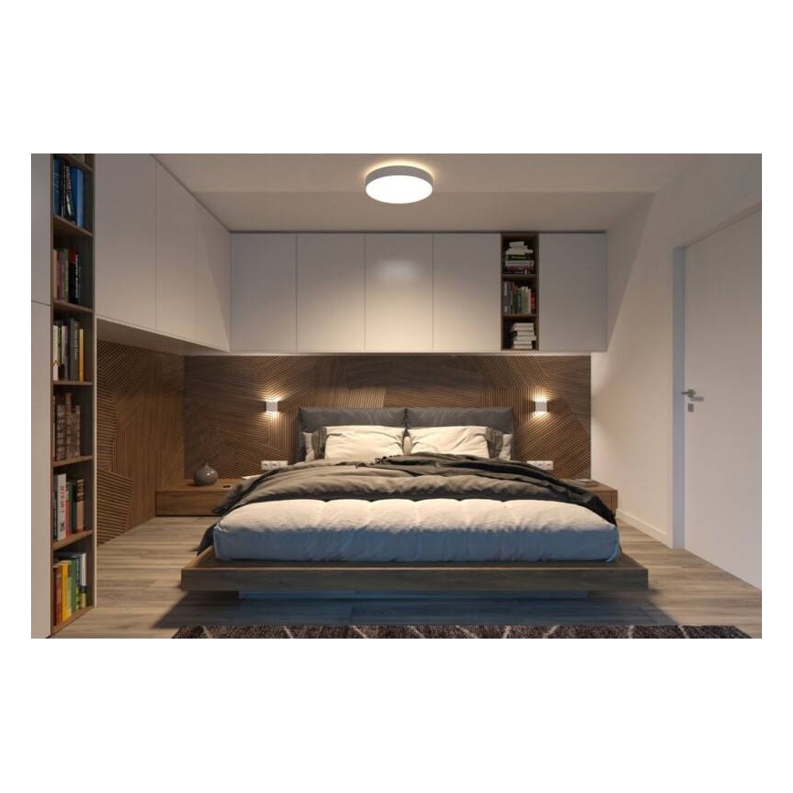 LED2 - LED Zunanja stenska svetilka FLAT 2xLED/5W/230V IP65