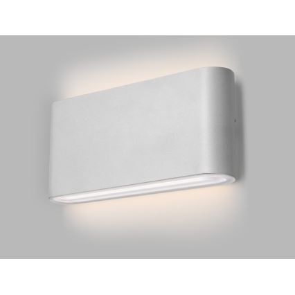 LED2 - LED Zunanja stenska svetilka FLAT 2xLED/5W/230V IP65