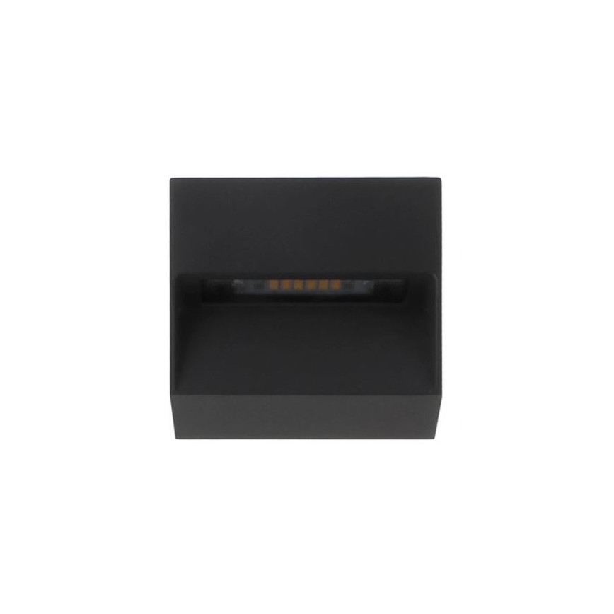 LED2 - LED Zunanja stenska svetilka STEP ON LED/3W/230V antracit  IP54