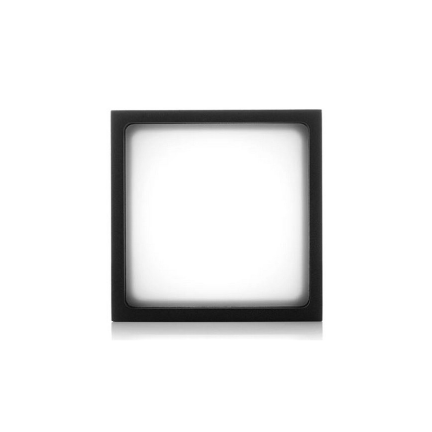 LED2 - LED Zunanja stropna svetilka CUBE LED/12W/230V antracit IP54