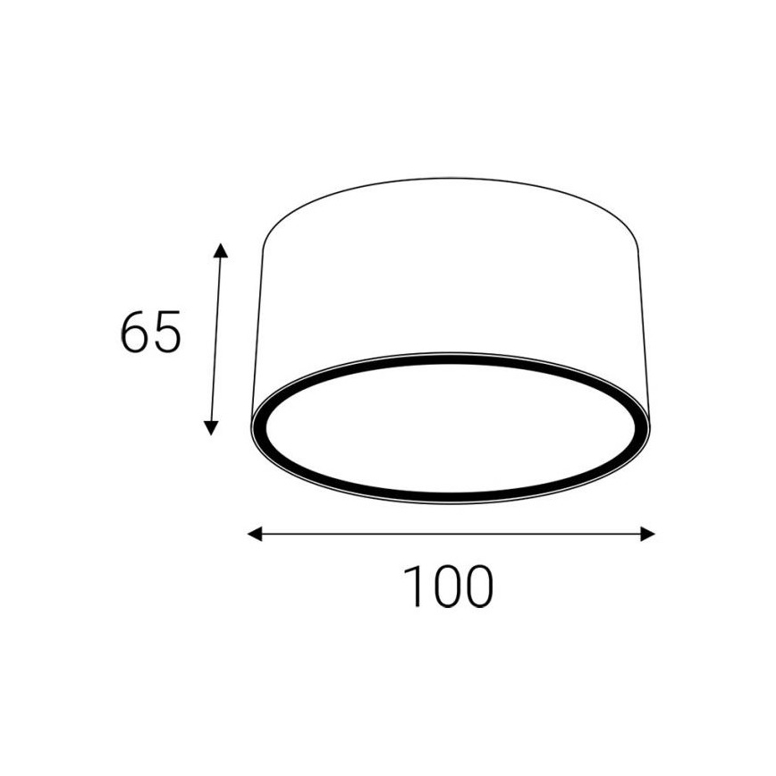 LED2 - Zunanji reflektor MEDO 1xGX53/11W/230V bela IP54